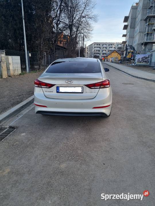 Hyundai Elantra 16 2017 salon Polska wspomaganie kierownicy Kraków