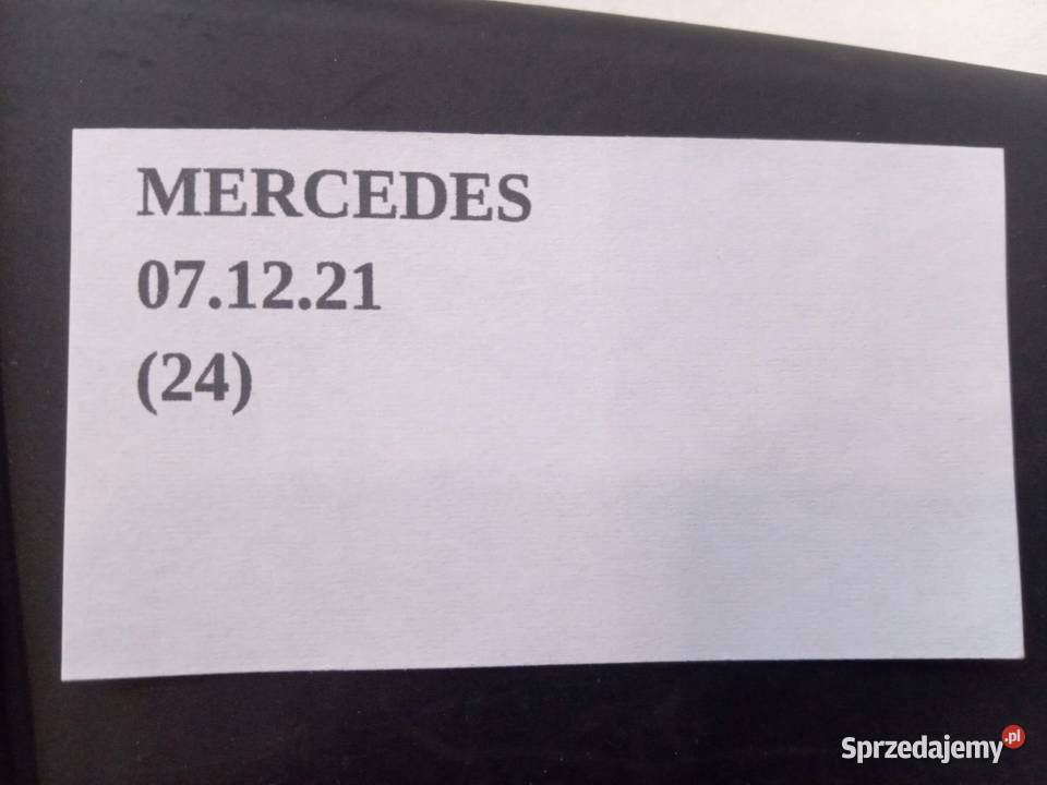 SCHOWEK W TUNEL ŚRODKOWY MERCEDES C W204 W207 osobowe Nowy Tomyśl sprzedam