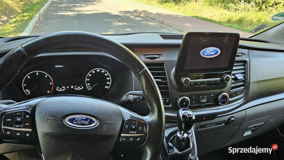 Ford Transit Custom doka 5osobowa wersja long czujnik parkowania śląskie Chełm Śląski