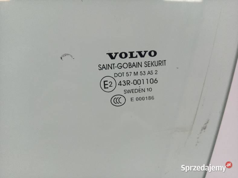 SZYBA DRZWI LEWY PRZÓD 10 R 5D SUV Volvo XC 60 I Boczne (drzwi)