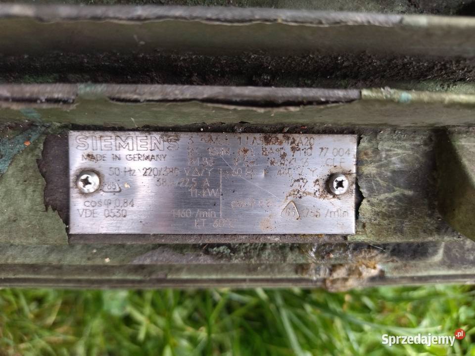 Silnik elektryczny 11kw Siemens Nowy Targ sprzedam