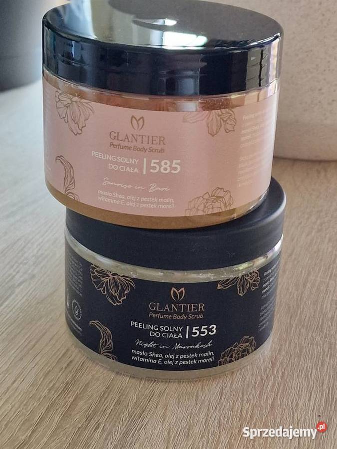 2 peelingi do ciała Glantier 300 g Bytom sprzedam
