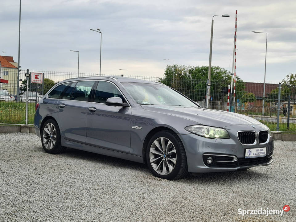 BMW 518 Szyberdach Navi ElPamięć Fotele Skóra Wągrowiec