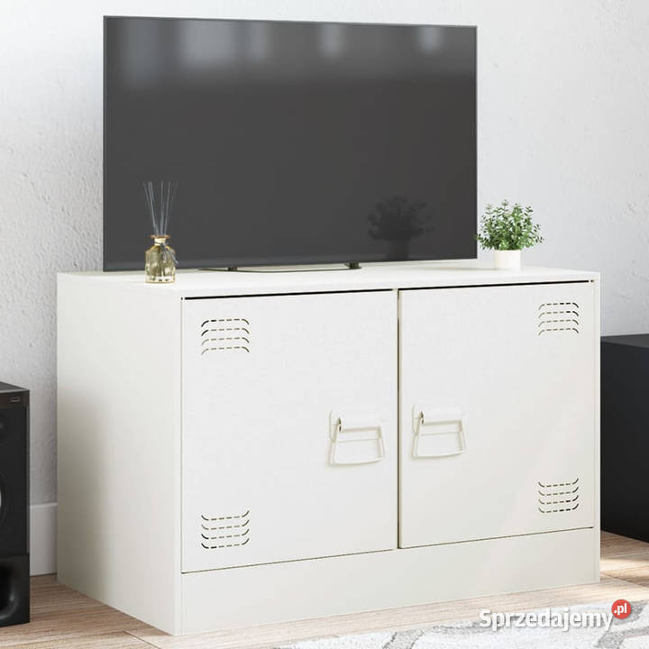 Szafka pod telewizor biała 67x39x44 stalowa Warszawa sprzedam