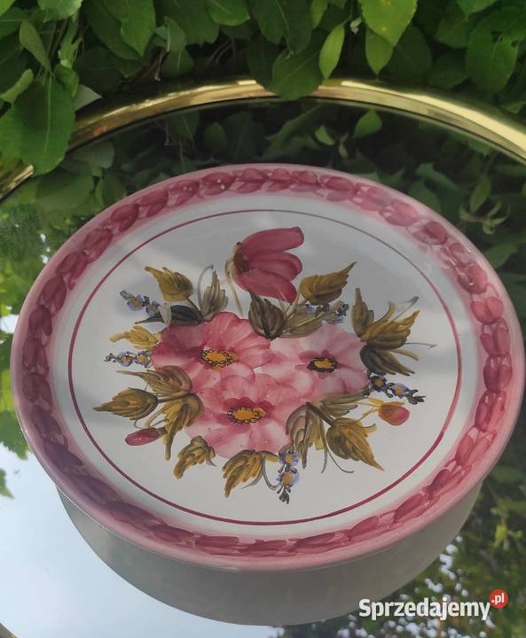 Porcelana zdobiona motywem róż Pabianice sprzedam