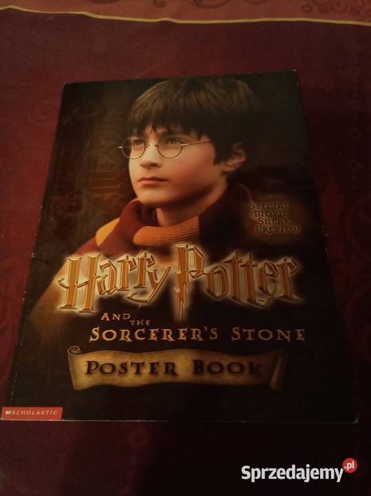Harry Potter poster book and the sorcerers stone mazowieckie Warszawa