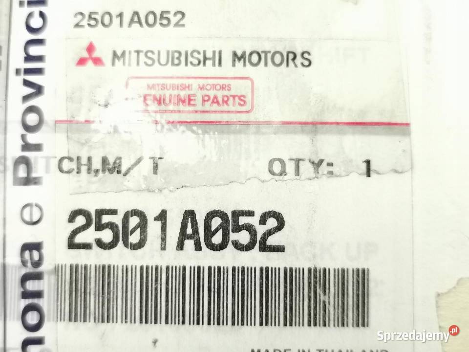 CZUJNIK SKRZYNI BIEGÓW MITSUBISHI PAJERO
