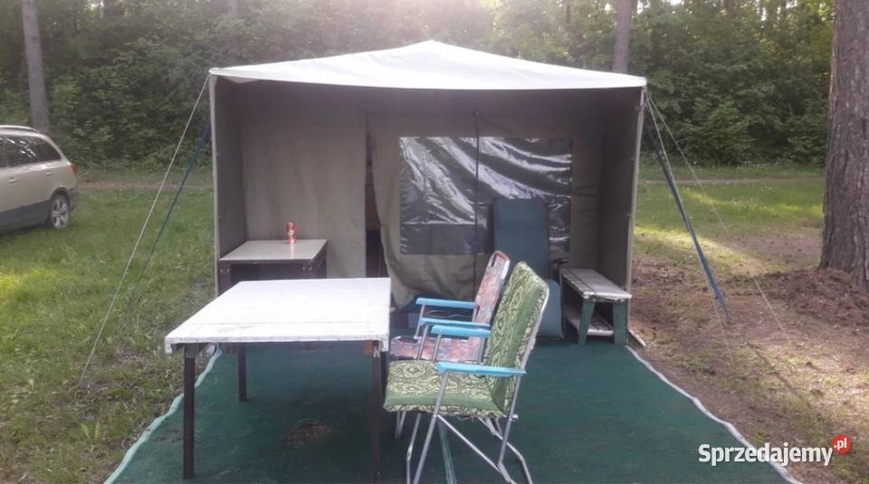 Przyczepa kempingowa Niewiadow n126e piękna Warszawa sprzedam