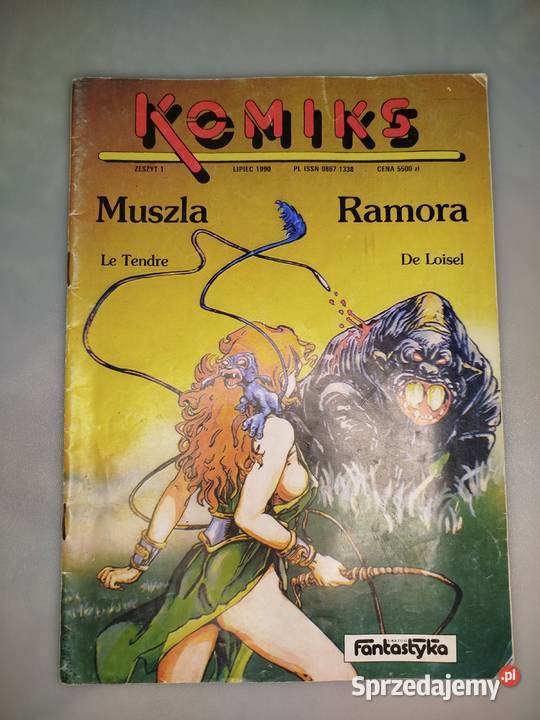 Komiks Muszla Ramora fantastyka