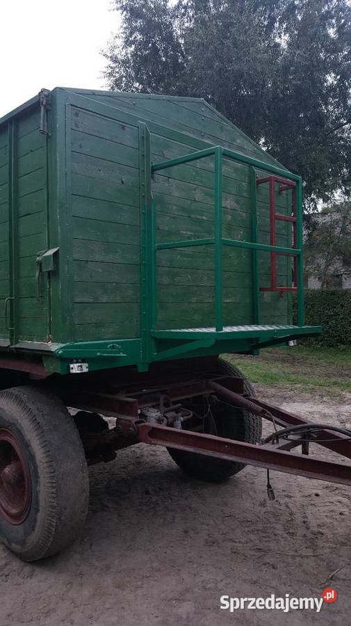 Przyczepa Niemka Drewnianka HW HL sztywna 14 ton Pyrzyce sprzedam