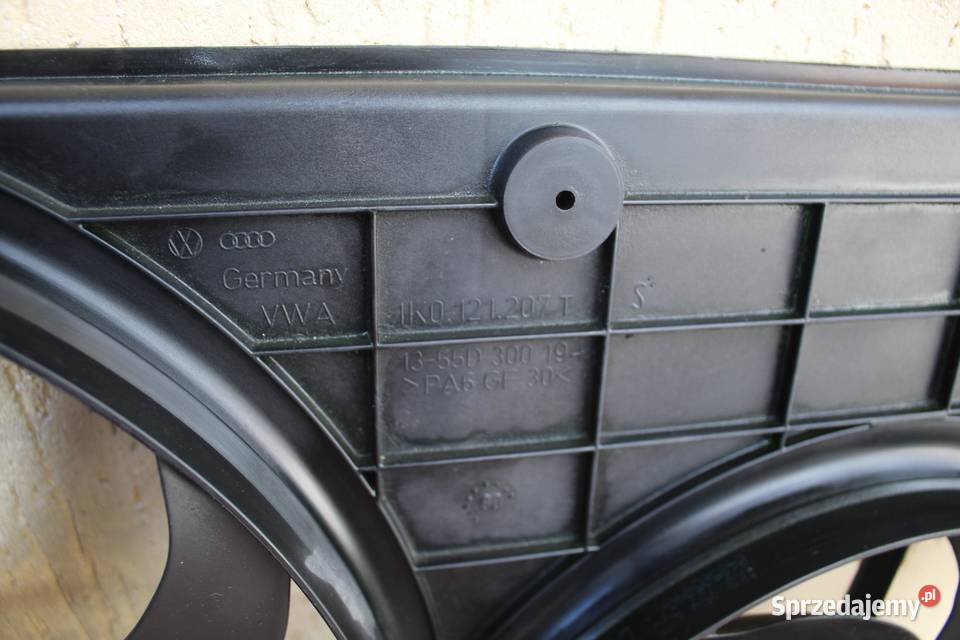 WENTYLATOR CHŁODNICY VW GOLF V 16 1K0121207T