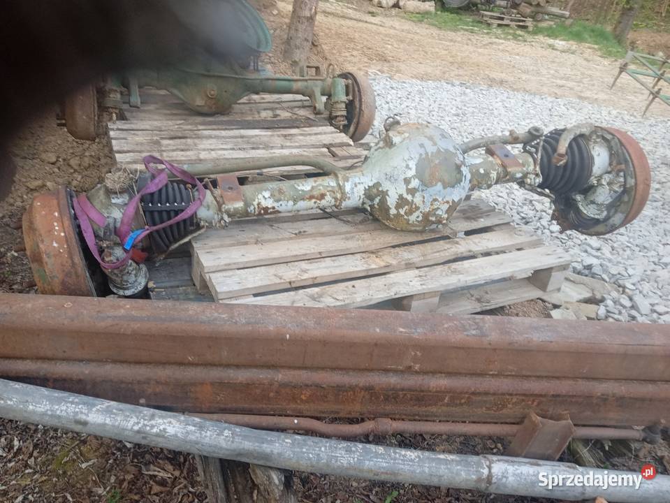 Most Praga V3S C360 przyczepa z napędem Mosty Rzeszów