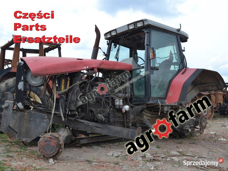 Massey Ferguson 8140 części skrzynia biegów oś
