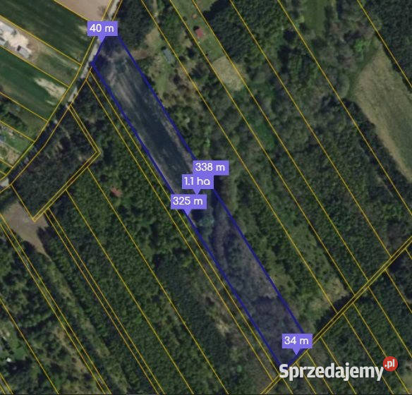 Grunt 11000m2 Jeziorko łódzkie sprzedam