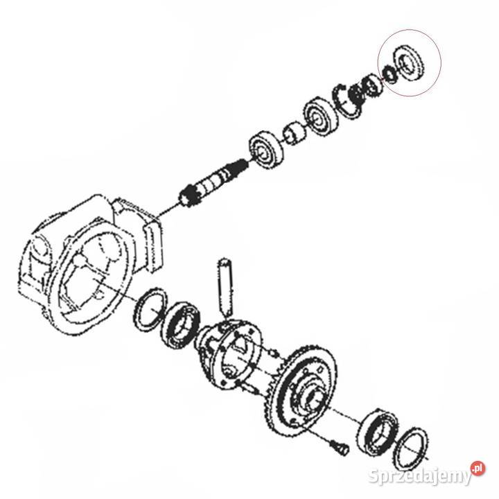 Uszczelniacz 32 x 52 x 8 mm Kubota B4200 B5100 Tajęcina sprzedam