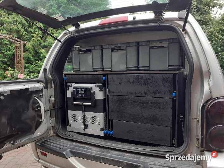 Zabudowa wyprawowa z lodówką 42 l do Jeep KJ Zgierz sprzedam