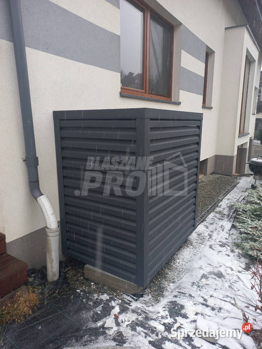 Osłona pompy ciepła 80x50x180 antracyt GP319 Jastrowie sprzedam