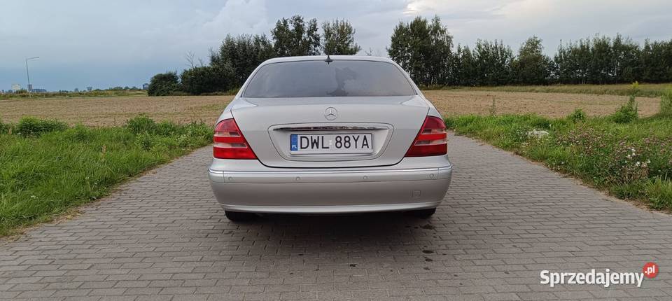 Mercedes S W220 32 benzyna nieuszkodzony dolnośląskie Wrocław