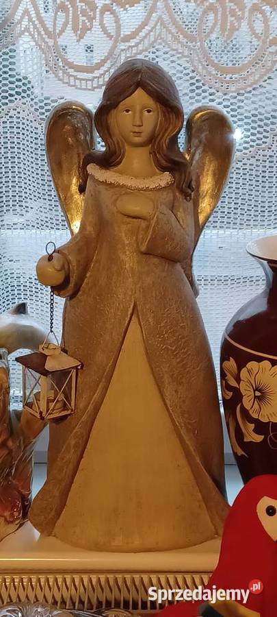 ANIELICA DO OGRODU W POZNANIU KUP JA 60 WYS GIPS Figurki i rzeźby Dekoracje i ozdoby Środa Wielkopolska