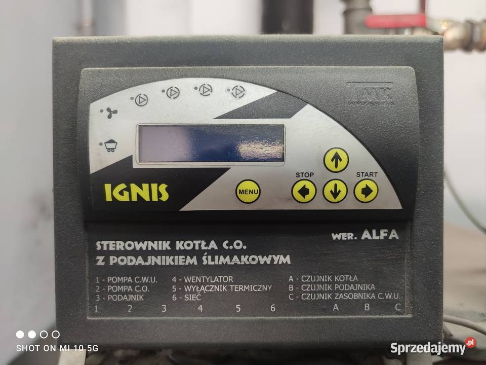 Piec kl5 35 KW używany na części na ekogroszek Łódź sprzedam