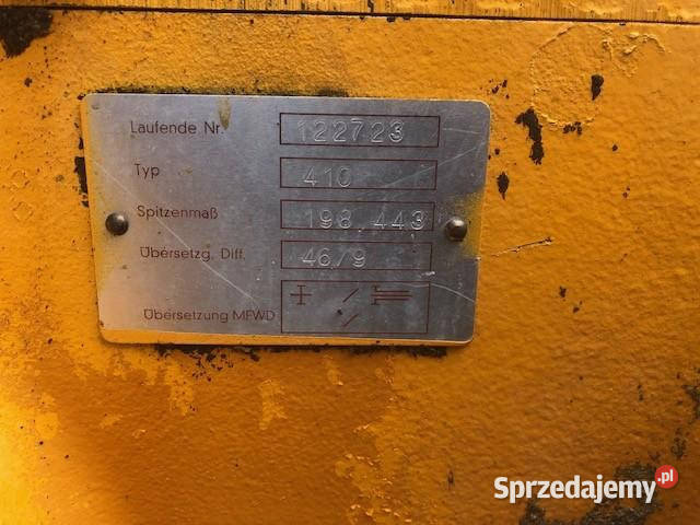 John Deere 410 Zwolnica Skrzynia Silnik Pompa