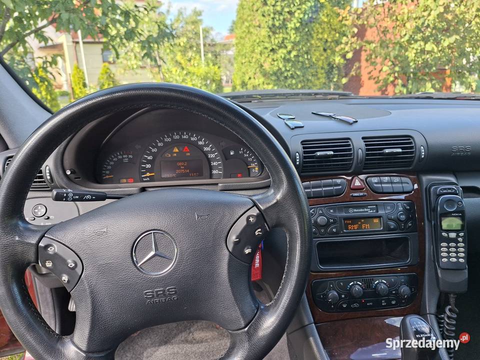MercedesBenz Cklasa W203 sedan ogranicznik prędkości Nowa Sól