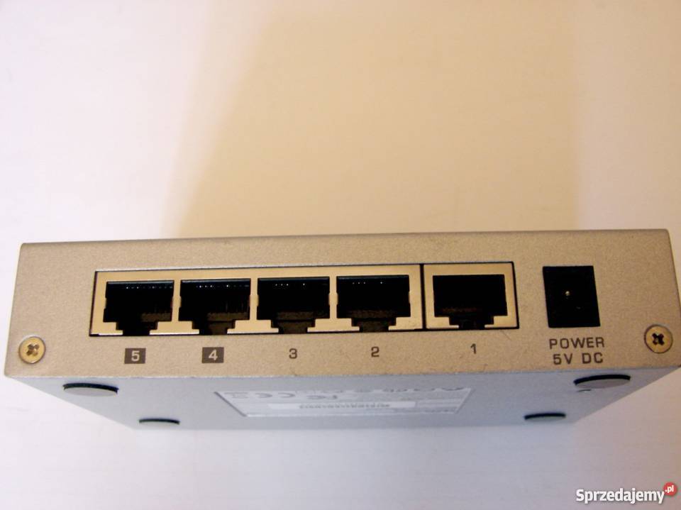 Zyxel ES105A switch 5port Internet i komunikacja Kraków