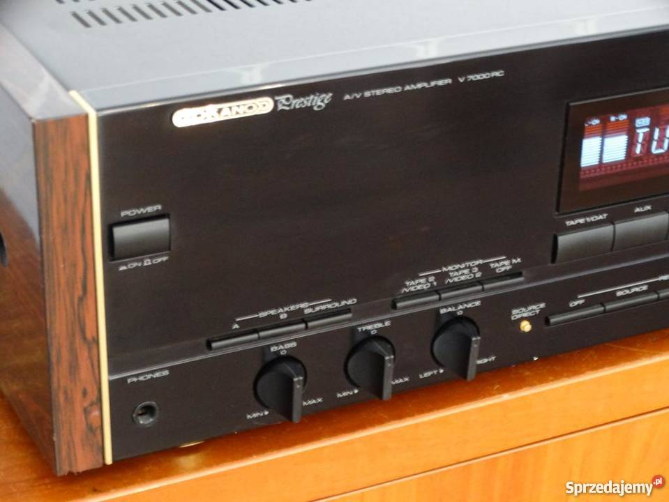 Audiofilski wzmacniacz Okano Prestige V7000 Wzmacniacze i pokrewne podkarpackie Jasło