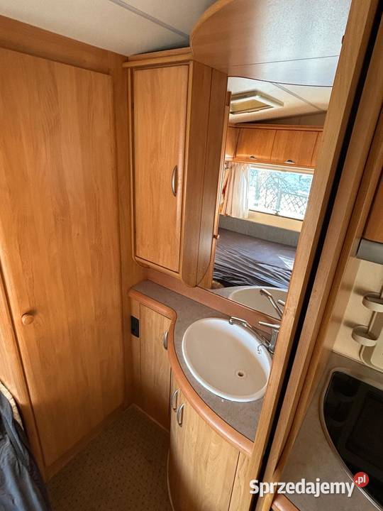 Hobby 440 pieknie utrzymana solary układ wnętrza Wołomin