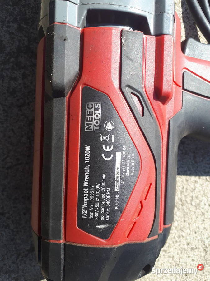 KLUCZ UDAROWY MEEC TOOLS 1020W 480 NM