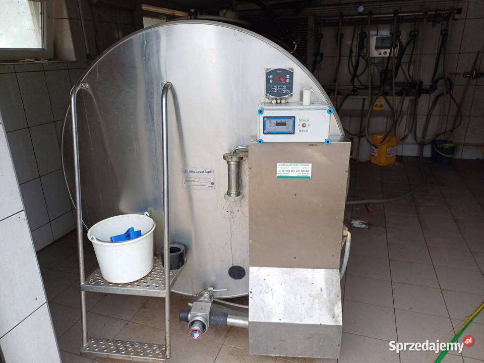 Schladzalnik zbiornik chłodnia do mleka 3200 l podlaskie Rutki-Kossaki