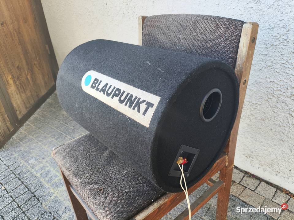 Tuba bassowa basowa subwoofer Blaupunkt skrzynie basowe i tuby śląskie Niegowonice