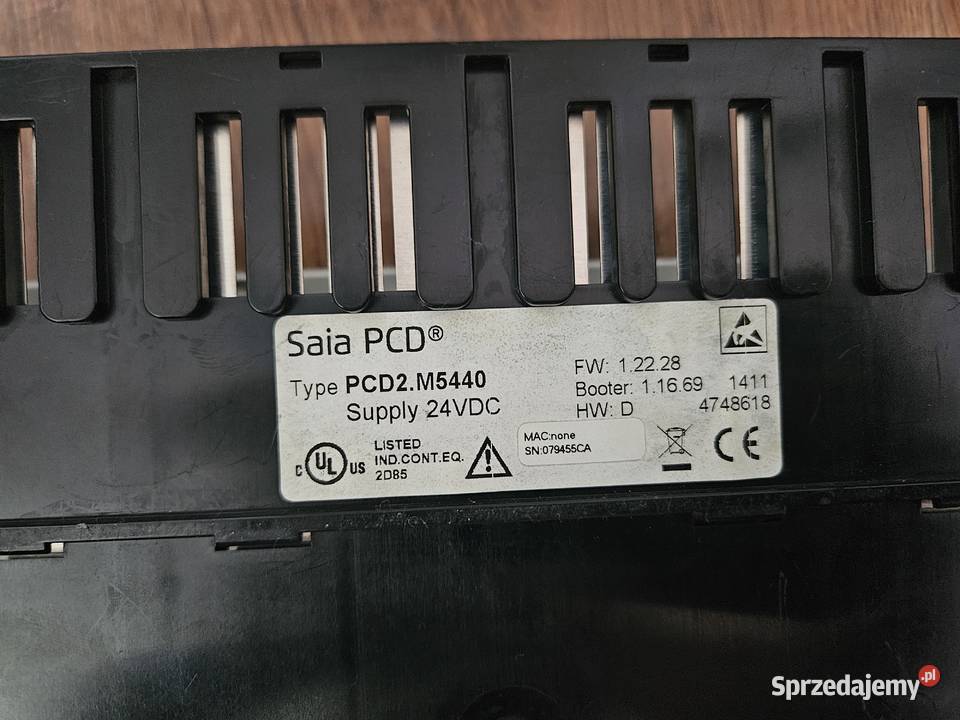 Sterownik PLC SAIA PCD2M5440 PROFIBUSDP Pozostałe