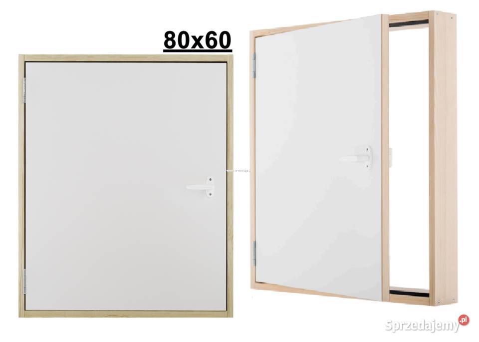 DRZWI KOLANKOWE TERMO 80x60 Pozostałe Warszawa sprzedam