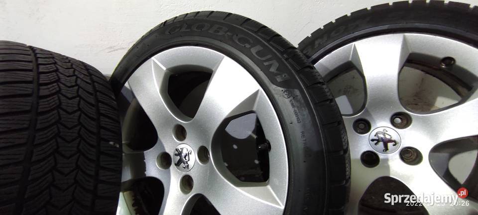 Koła zimowe 22545R17 4x108 Peugeot 3008 czujniki Lędziny