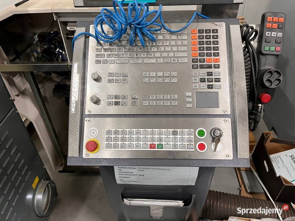 Pionowe centrum obróbkowe HSC OPS INGERSOOL Produkcja sprzedam