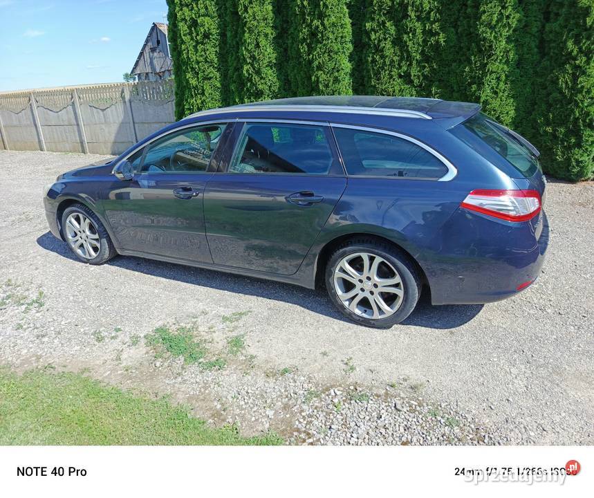 Peugeot 508 2011 16 HDi 270 Do poprawek grafitowy Waśniów