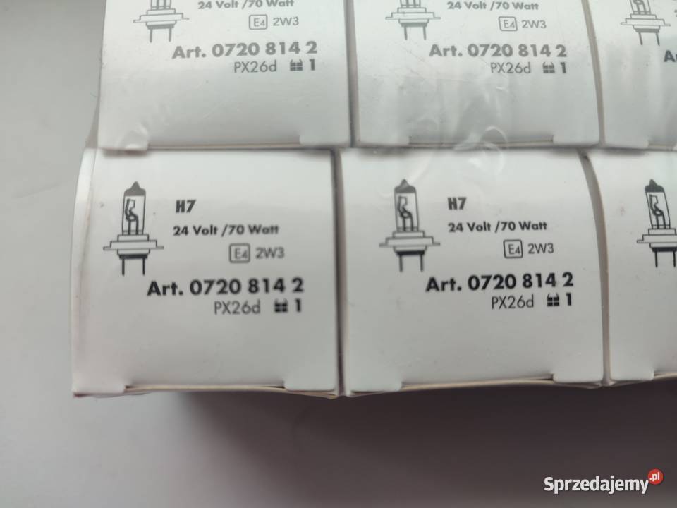 Żarówki H7 Wurth 10sztuk