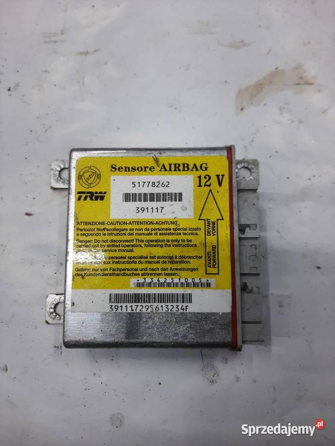 Sensor moduł sterownik poduszek Air Bag Fiat sprzedam