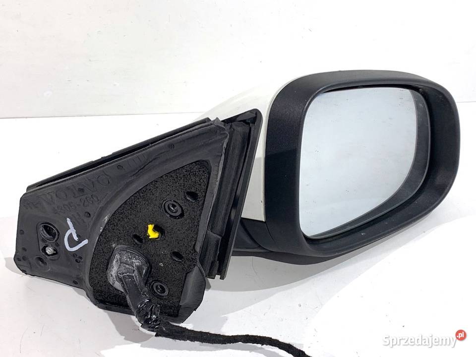 LUSTERKO PRAWY VOLVO V40 Hatchback ICE WHITE