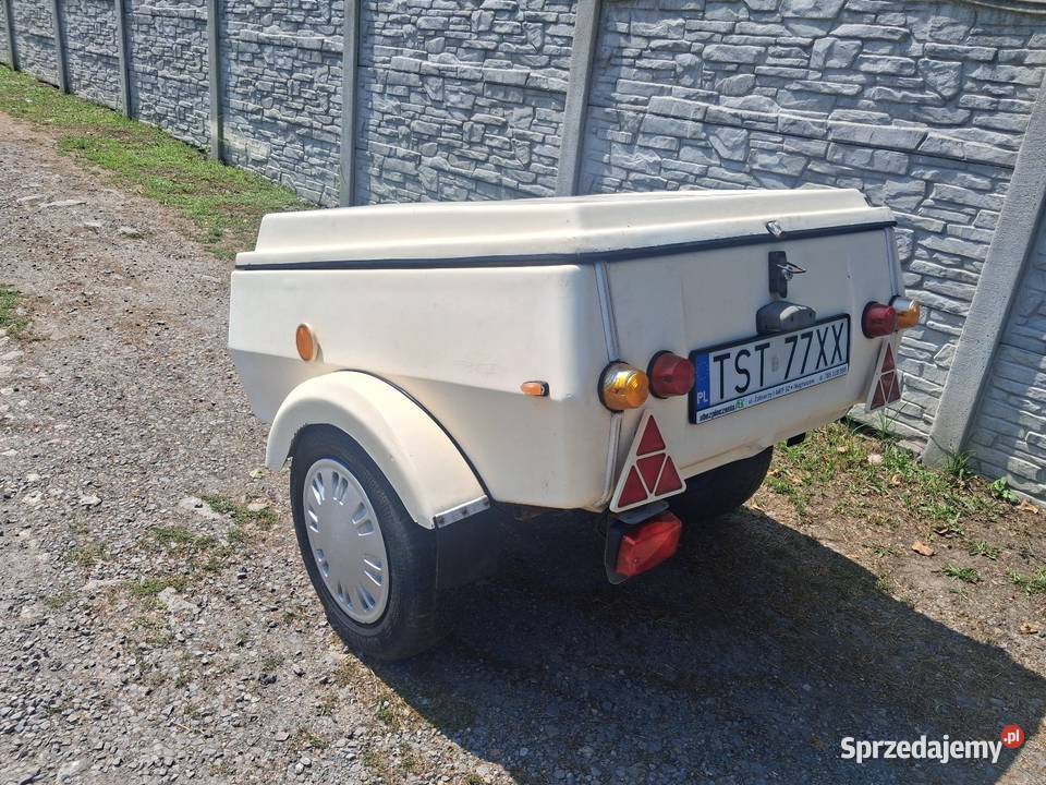 Przyczepka PRL Niewiadów N250 1988r towarowe sprzedam