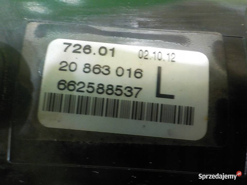 OPEL ZAFIRA C 20 CDTI AUT 13r 5D halogen lewy Suków