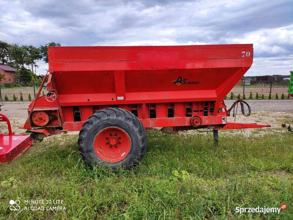 Rozsiewacz do wapna Prolog MVX 593 9 ton Skaryszew