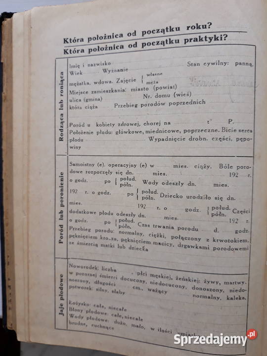 Książki przedwojenne Warszawa