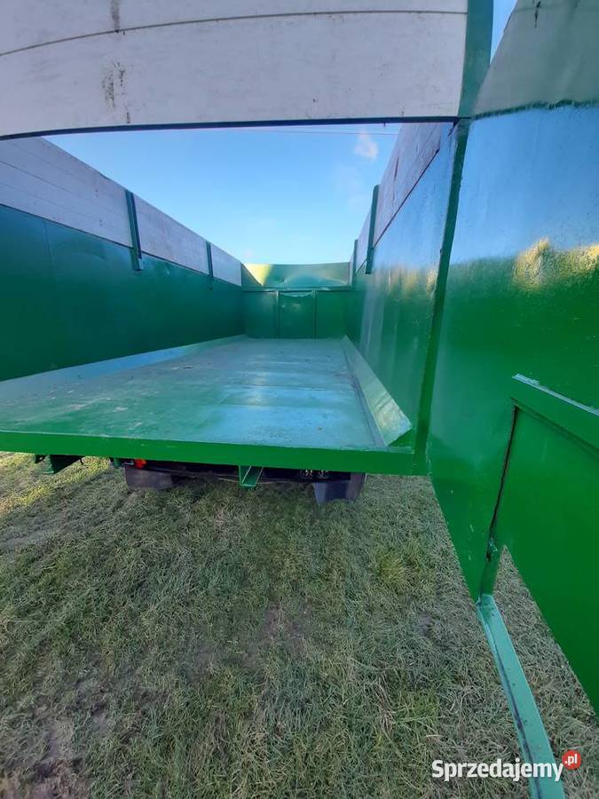 Przyczepa rolnicza wlasna hydraulika 14 ton Bukowiec