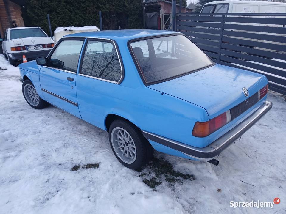 Bmw e21 rekin bbs projekt do ukończenia manualna Wieliczka
