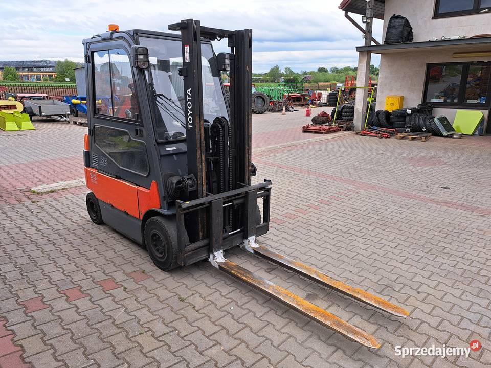 Wózek widłowy elektryczny Toyota 7FBMF25 duplex Wózki widłowe małopolskie