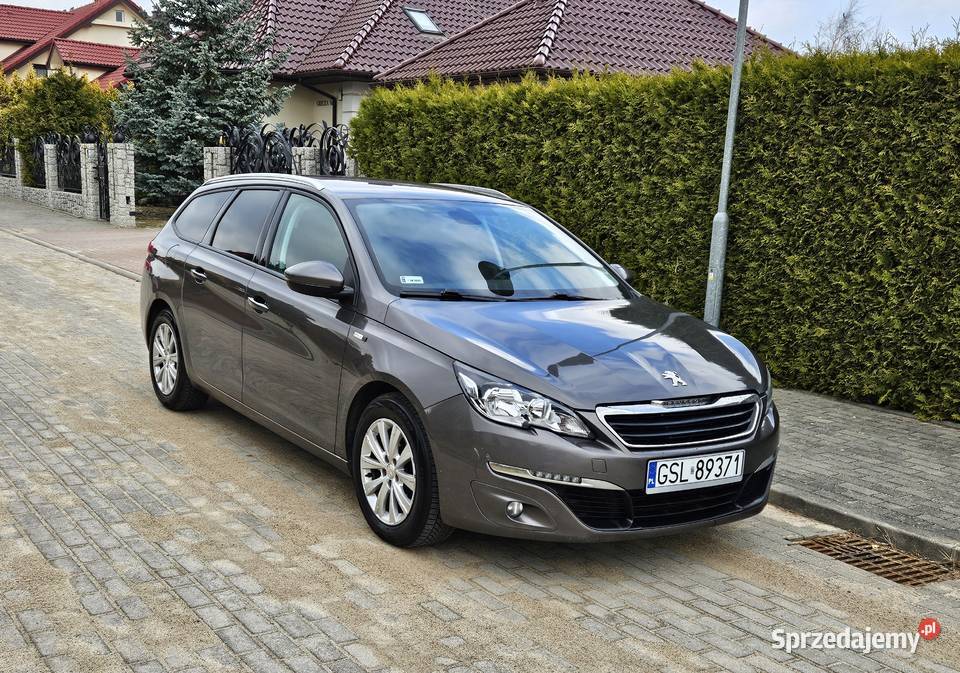 Peugeot 308 T9 16 kombi hdi wersja style 2016r nieuszkodzony Sławno sprzedam