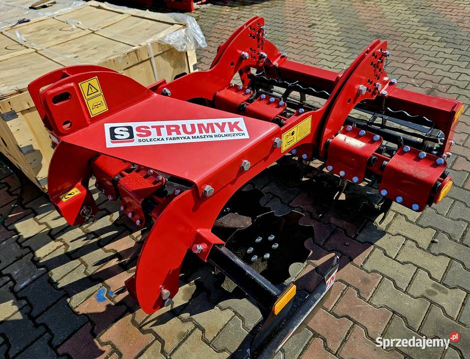 brona talerzowa kompaktowa Strumyk TiGER JUNIOR nieuszkodzony Brok sprzedam