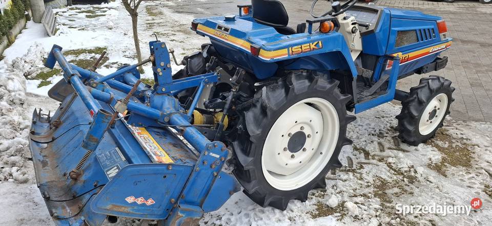 Traktorek japoński iseki plus glebogryzarka stan Tuchów sprzedam